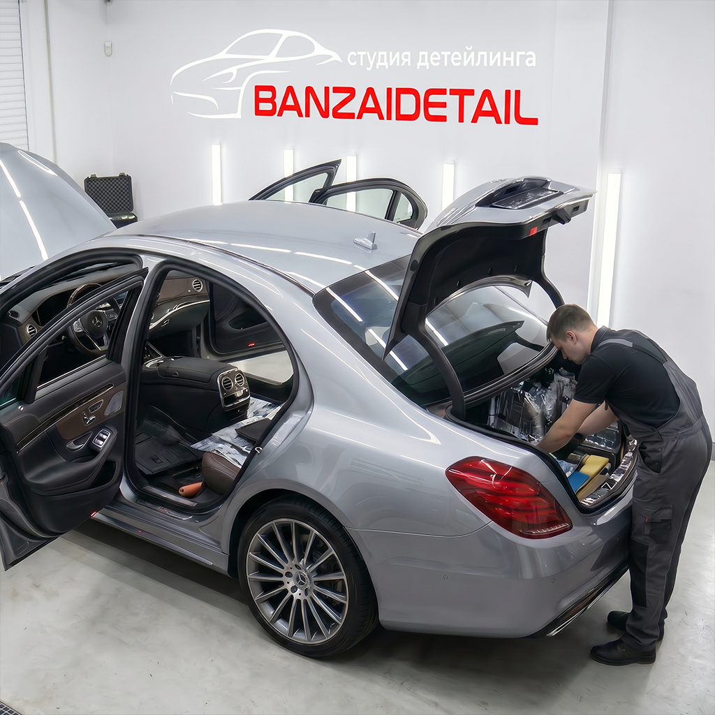 Студия профессионального детейлинга BANZAIDETAIL. Мойка. Детейлинг. Химчистка. Полировка. Восстановление кожи и многое другое.